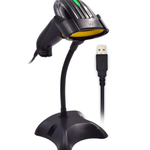 LECTOR CÓDIGO DE BARRAS EWENT EW3400 1D LÁSER USB